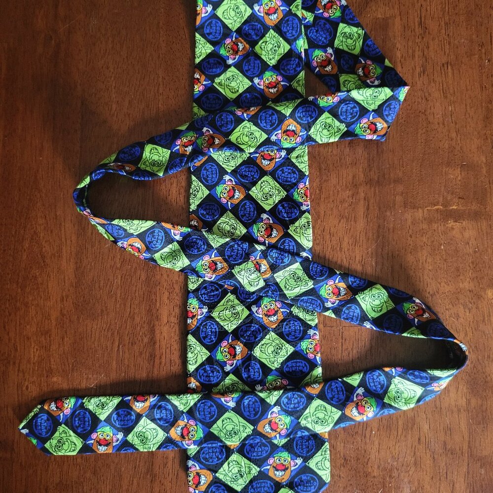 RM Style ~ Mr. Potato Head Necktie ~ Excellent Condition